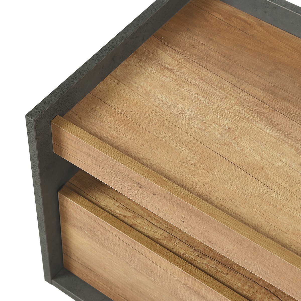 Buy DEVAISE Wood Bedside Table, Nightstand for bedroom, Bedroom