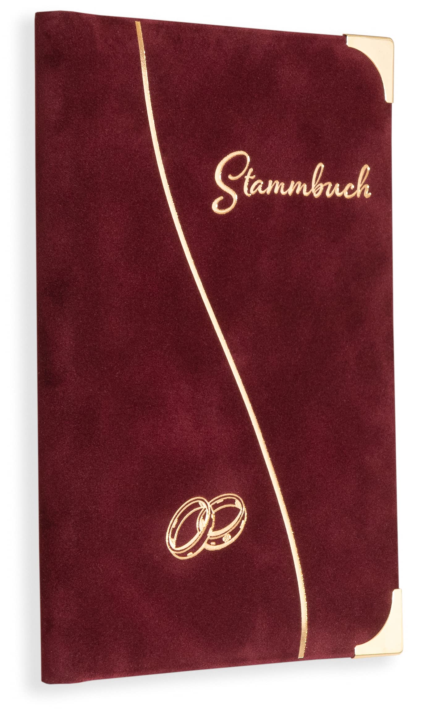 Stammbuch Klemmschiene Bordeaux Inele Hochzeit Standesamt Stammbuch der Familie incl. Einleger