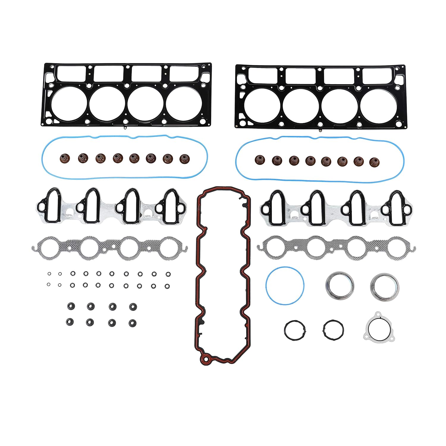 DNJ HGS3219 Cylinder Head Gasket Set for 2010-2013 Cadillac, Chevrolet, GMC Escalade, Sierra 1500, Silverado 1500 6.0L V8 16V OHV 5967cc