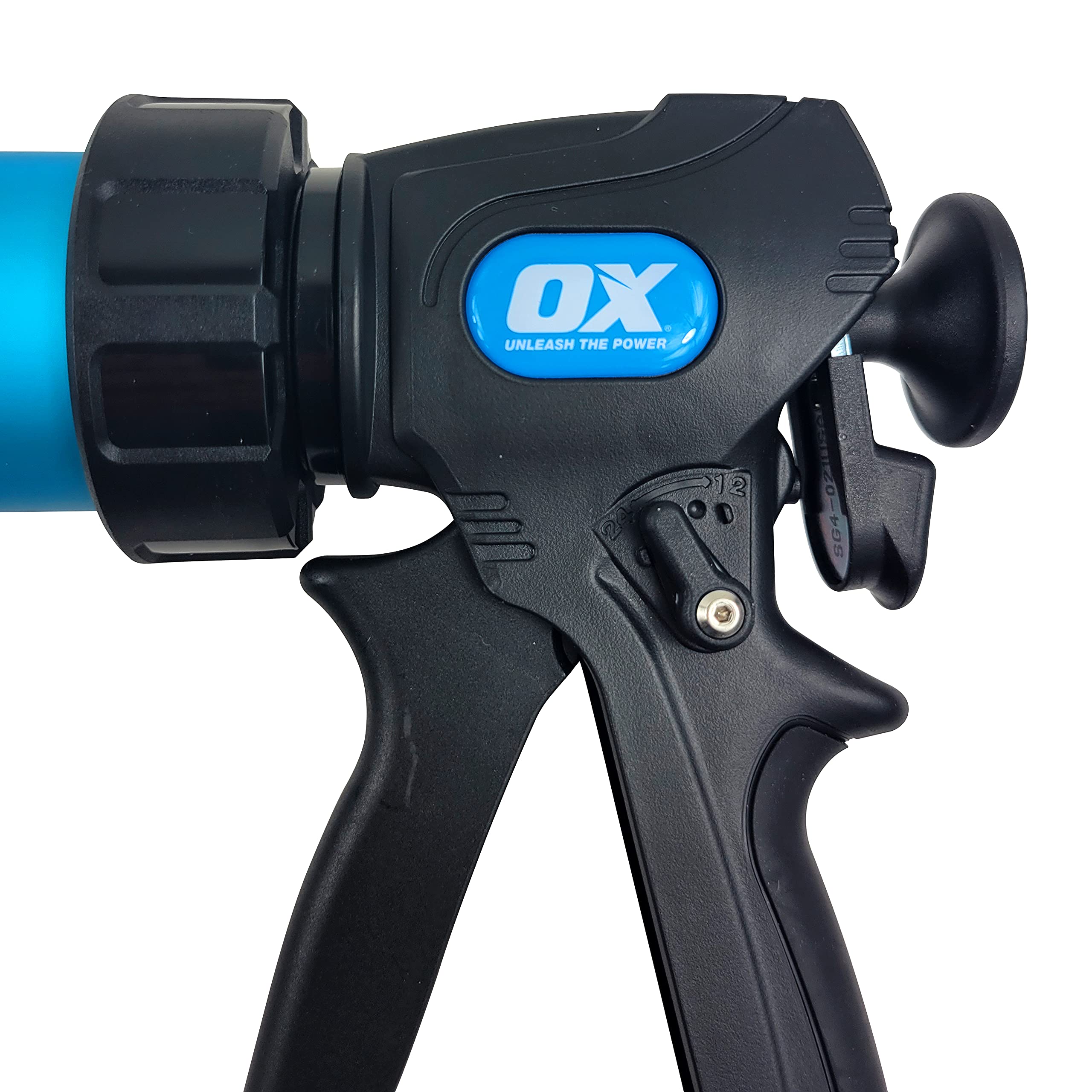 OX Pro Pistola de salchicha de doble empuje - 600 ml