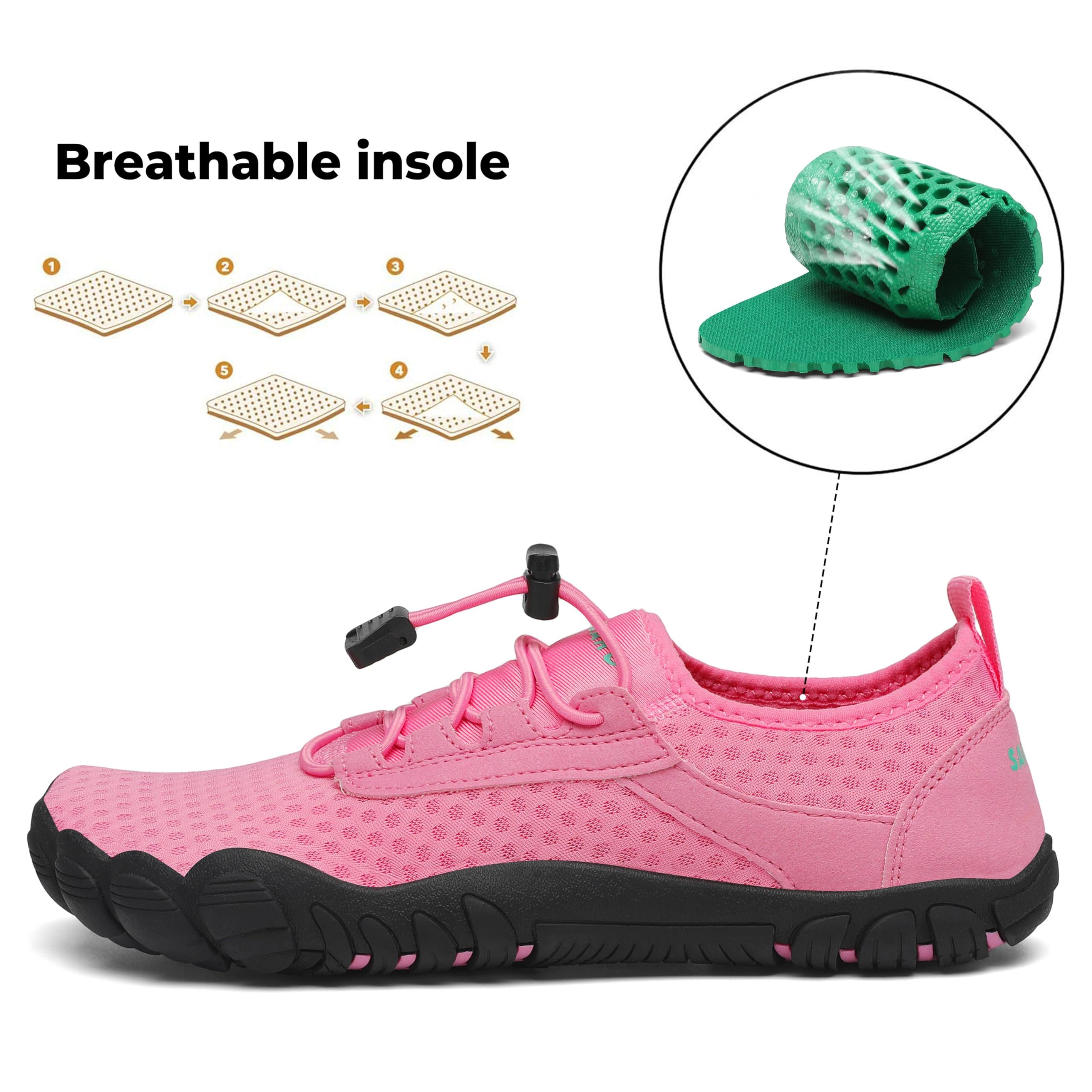SAGUARO Scarpe da Scoglio Donna Uomo Scarpette da Mare Bagno Spiaggia Water Shoes per Immersione Nuotare Acquatico