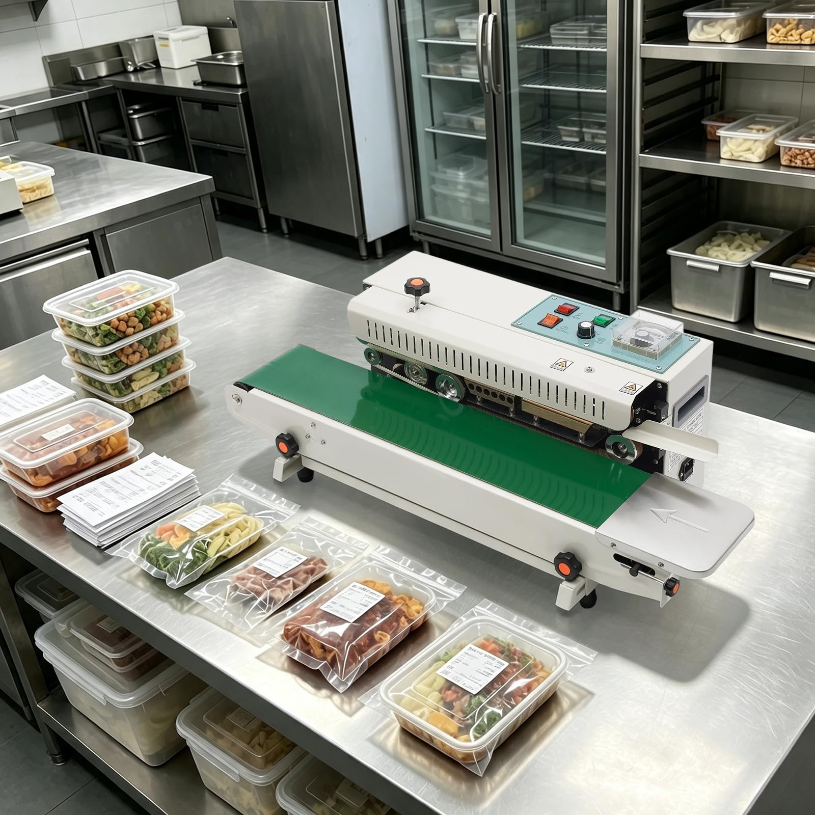 Macchina sigillante automatica continua FR-900, 500 W
