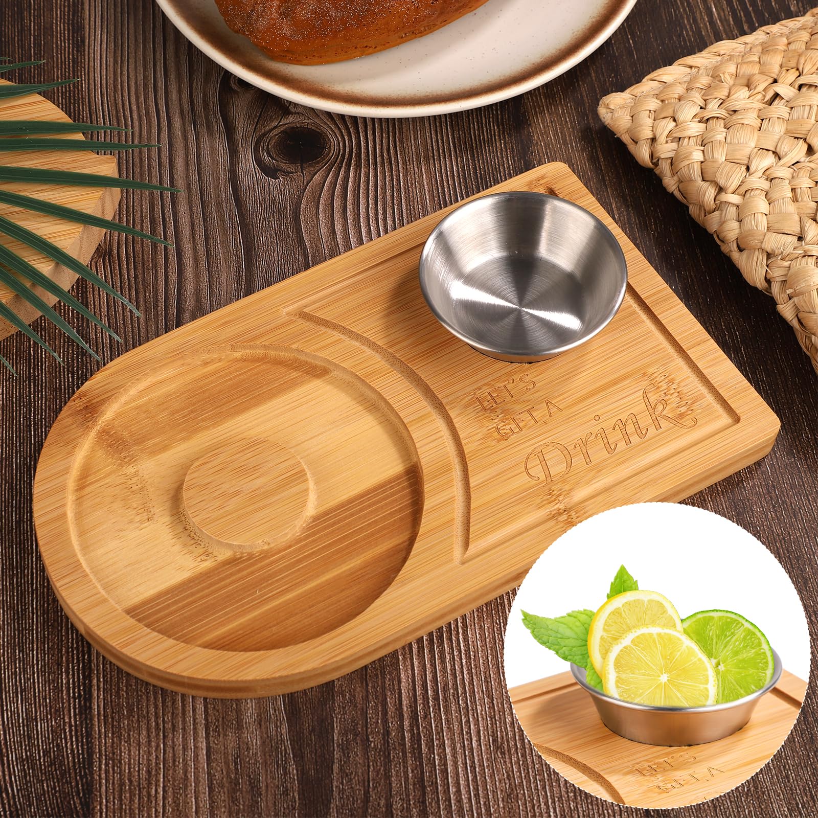 Set Bordatura Sale Margarita, Set Bordatura Sale Margarita con Ciotola Set Bordatura Sale Margarita Cocktail Set Bordatura Sale Zucchero Margarita Feste Bar Casa