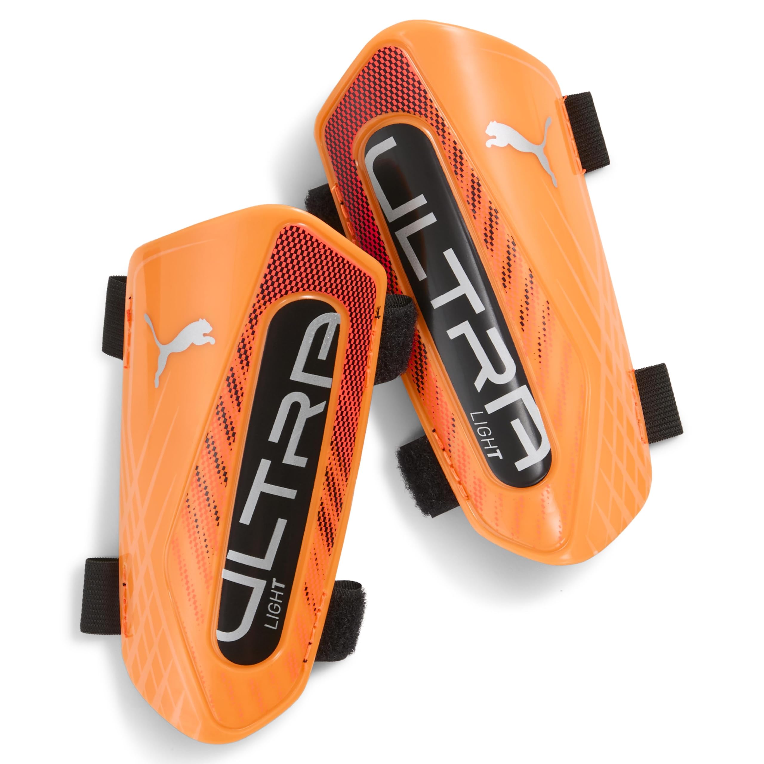 Puma Ultra Light Strap Shinpads Orange