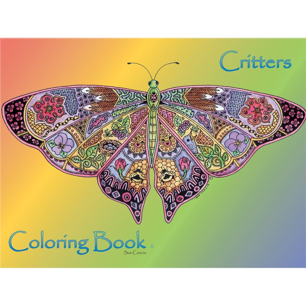 Earthart International EarthArt Coloring Book-Critters, Other, Multicoloured