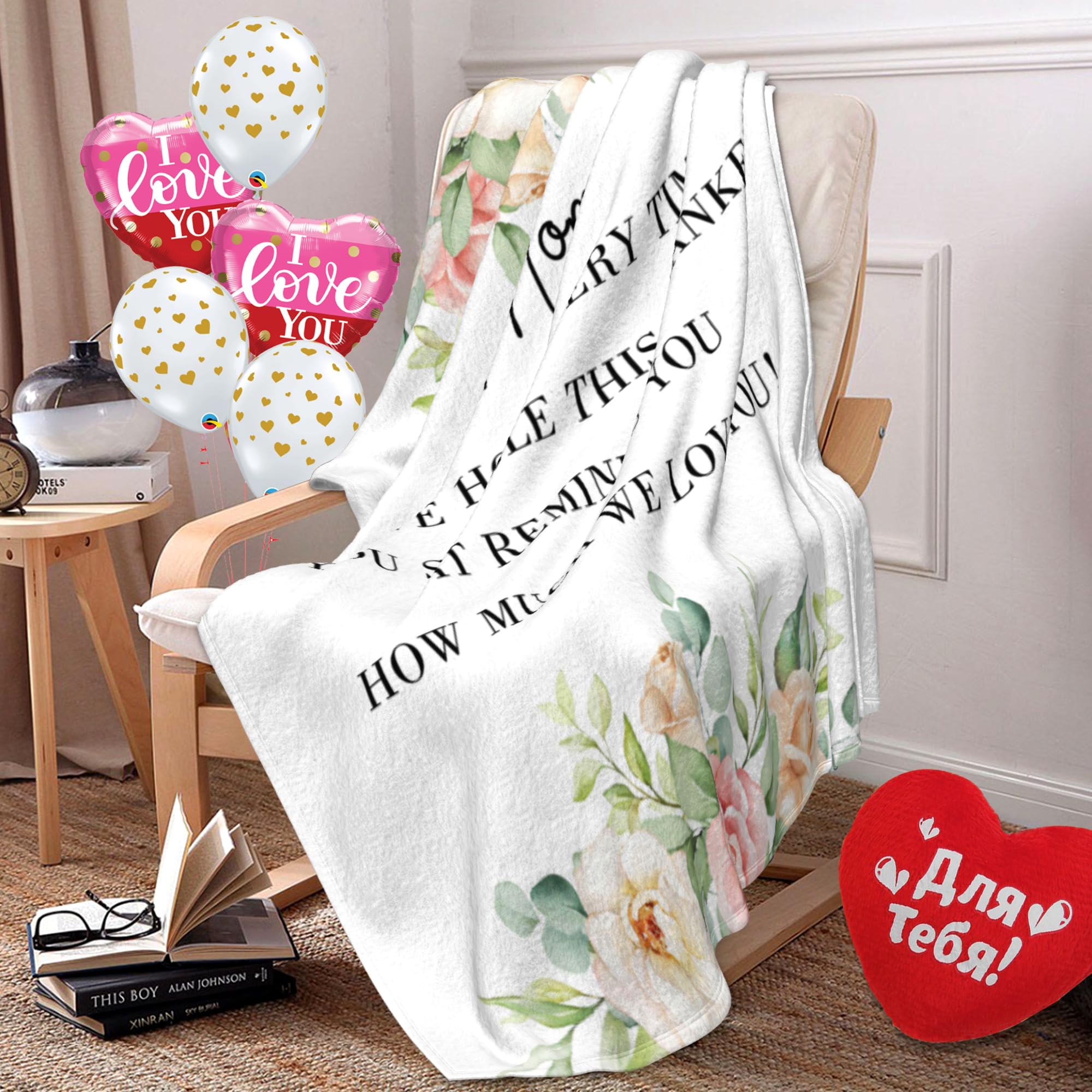 Schwangerschaftsgeschenk-Decke Für Werdende Mütter – 152x128 Cm, Superweich, Flanell, Mit Süßem Spruch
