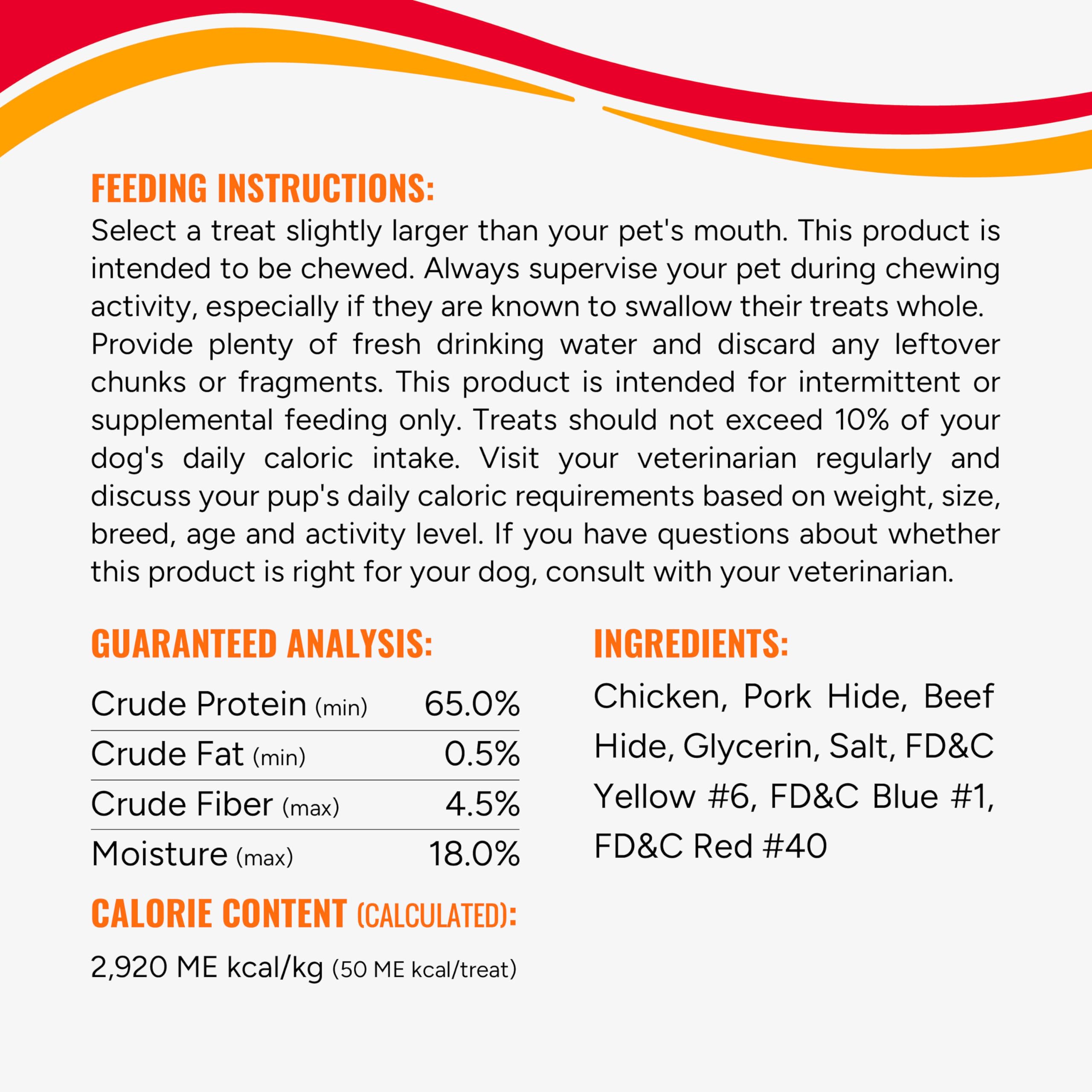 Healthy Hide Sana Ocultar Good N Divertido Cerdo/de la Carne y Pollo alas Treat, 4-Ounce