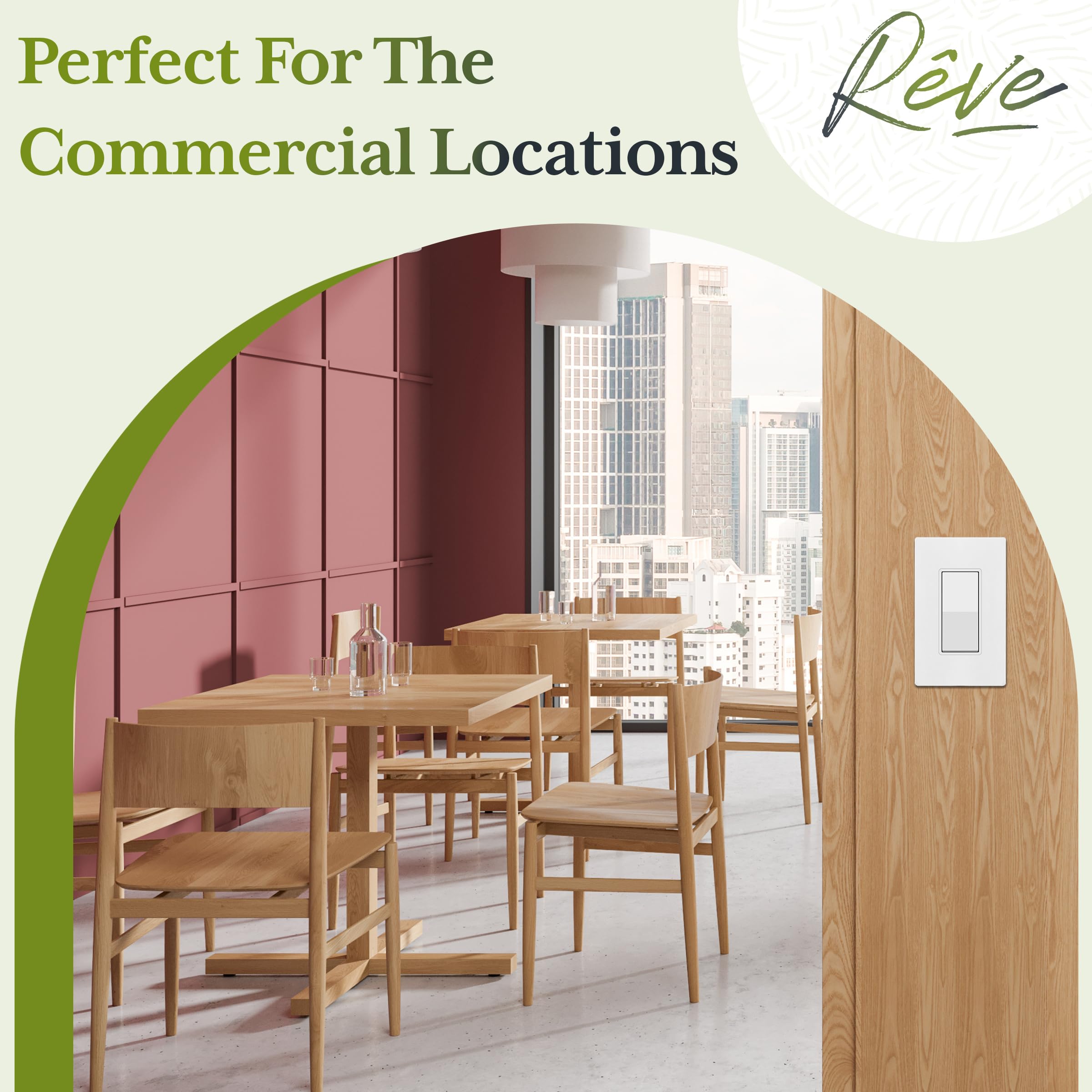 BKDEORS Screwless Decorator Wall Plate 4 Pack Child Safe Outlet - View #4