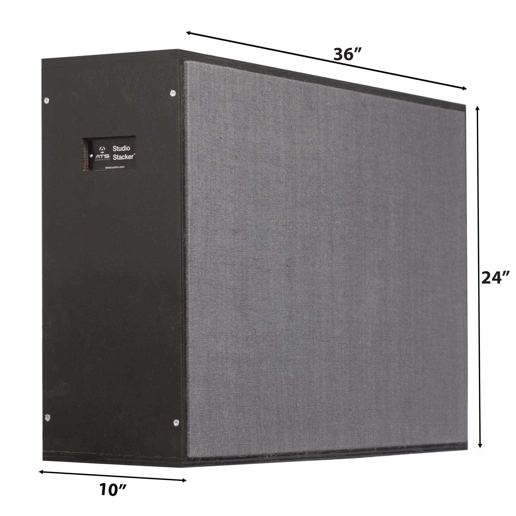 ATS Acoustics Studio Stacker Portable Gobo Professional Studio Quality Acoustic Isolation Stackable Go Between 24" x 36" x 10" - Image 3