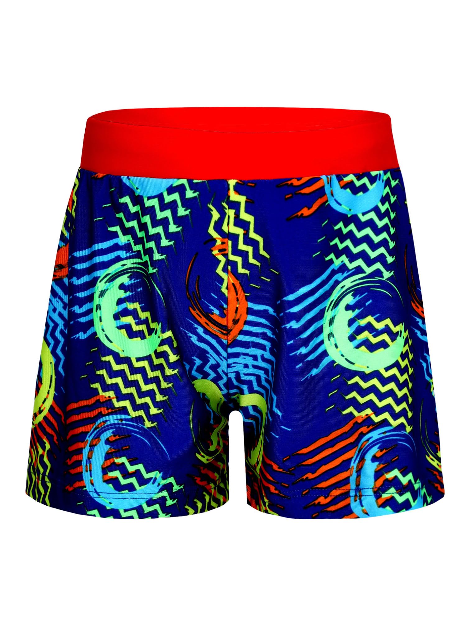 iiniim Pantalón Corto de Baño para Niños Bañador de Natación con Estampado Pisciana Playa 5-12 años