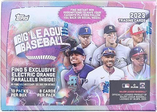 2023 Topps Big League Baseball Caja de valor