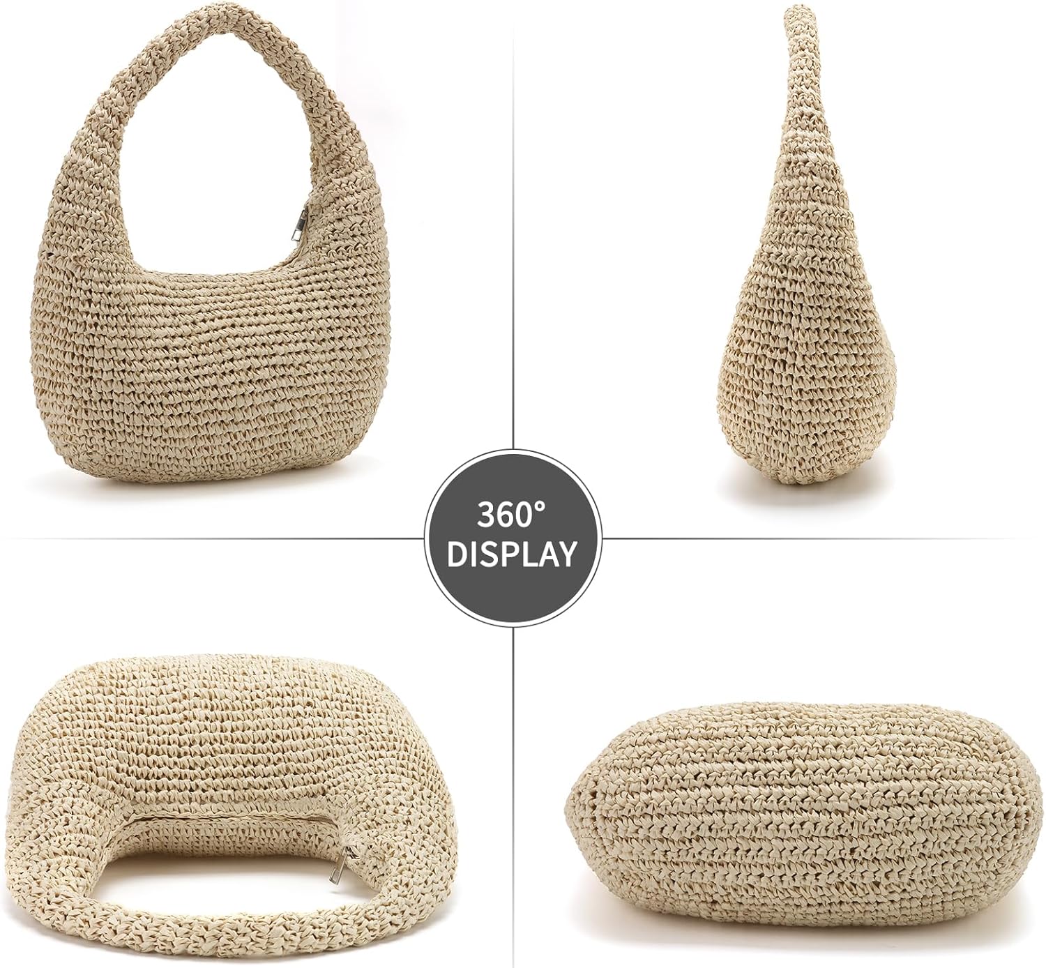 Crescent purse and dumpling bag for women - Image 4