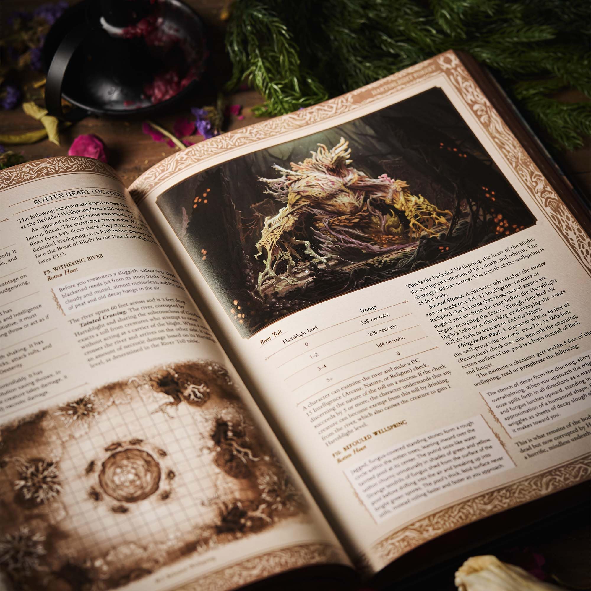 The Crooked Moon: Folk Horror Roleplaying Game for 5E, 400+ Pages | 4-6 Players | Ages 14+
