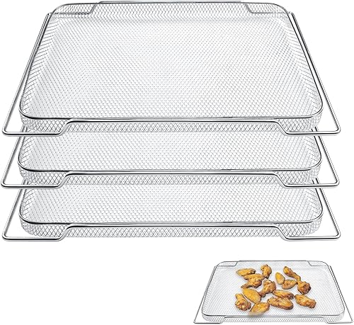 WARDFYT Cesta de repuesto compatible con Breville Smart Oven Air Fryer Pro BOV900BSS, cesta de malla de repuesto para horno inteligente Breville