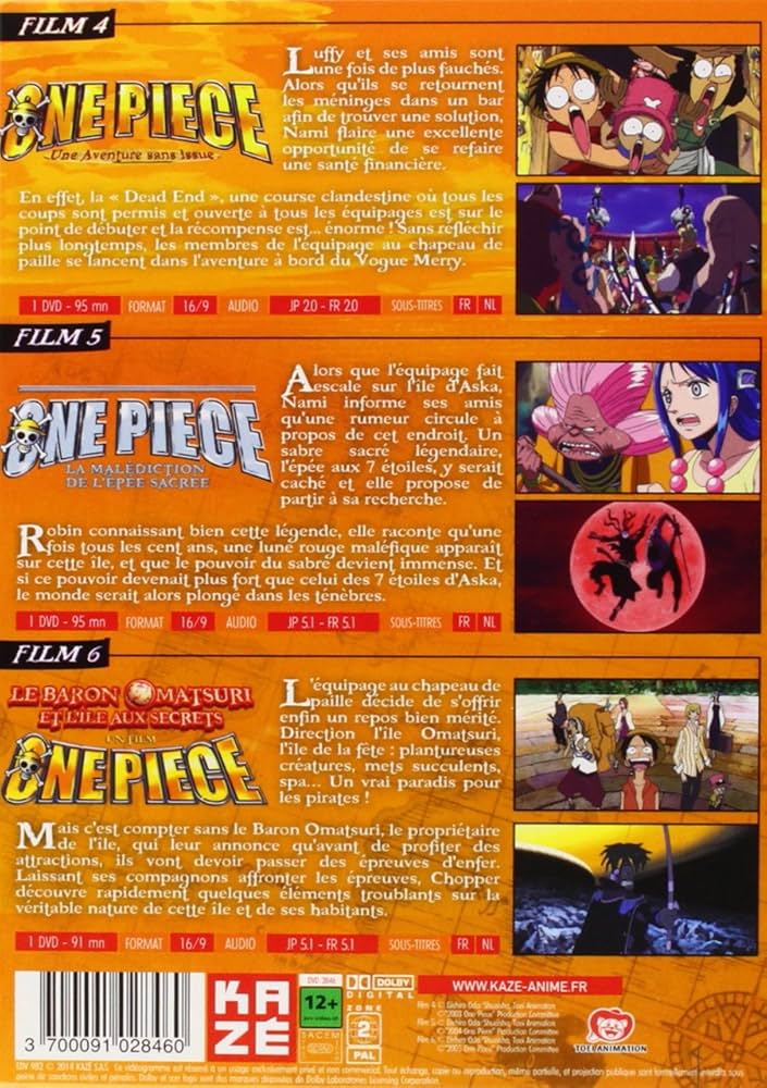 ワンピース 劇場版 3作品 DVD-BOX3 (278分) ONE PIECE 尾田栄一郎 アニメ [DVD] [Import] [PAL 再生環境をご確認ください] d2ldlup Amazon.co.jp: ワンピース 劇場版 3作品 DVD-BOX3 (278分) ONE