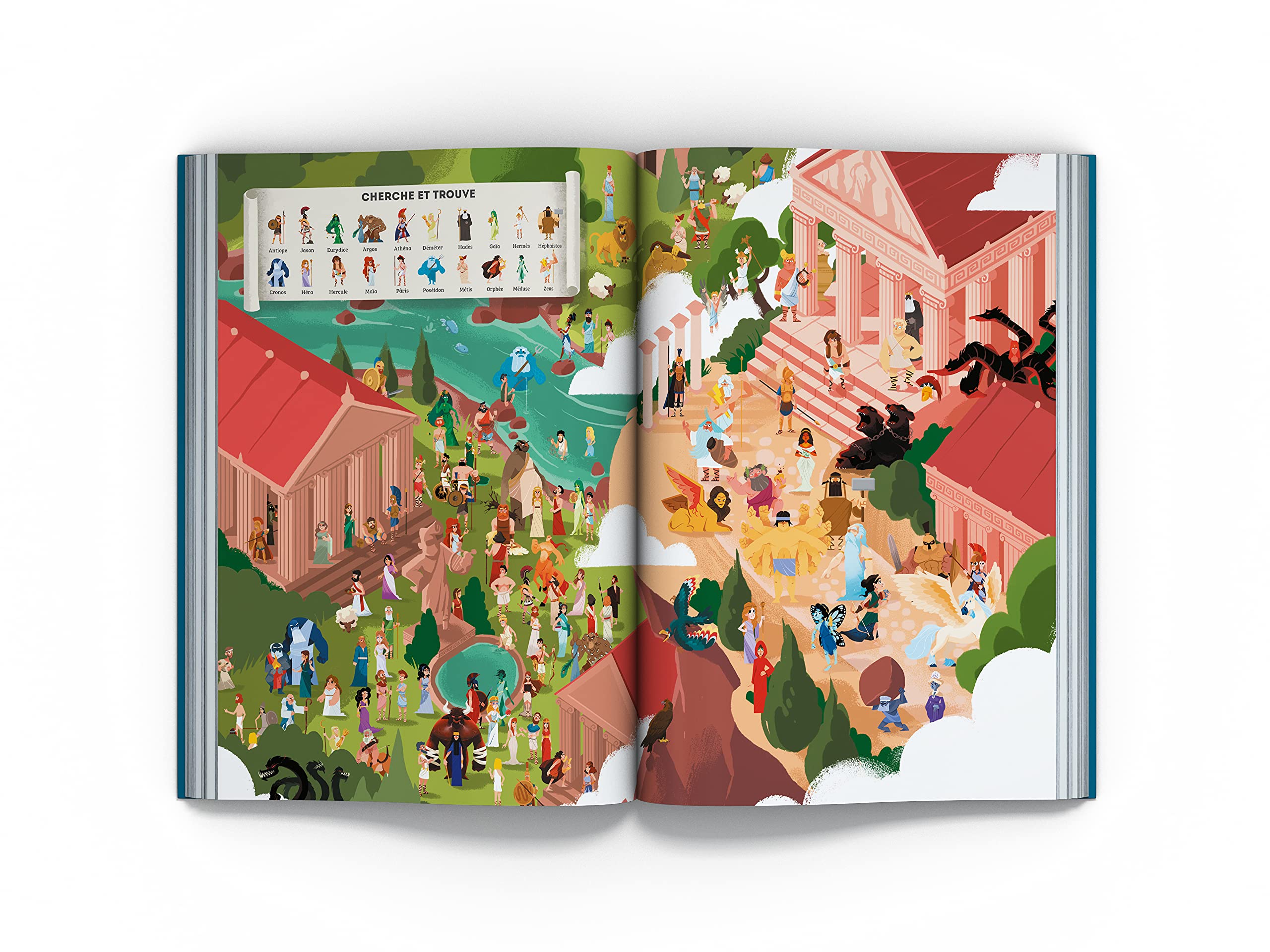 Mythologie grecque: Zeus, Athéna, Hermès, Perséphone, Hélène, Ulysse, Hercule, Thésée