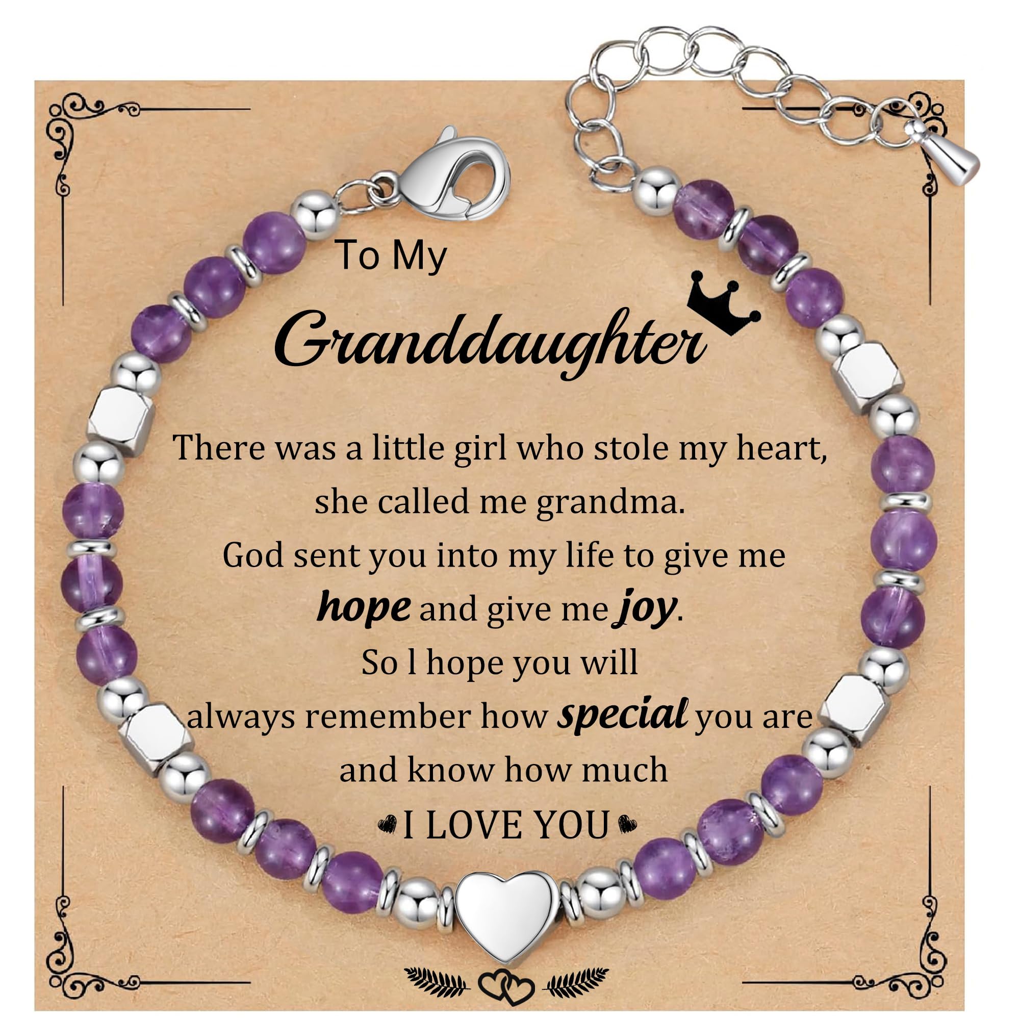 Best Friend Bracelet Gifts for Women Sister Bestie, Christmas Gift for Teens Mom Daughter Granddaughter Birthday Gift for Her Stocking Stuffers