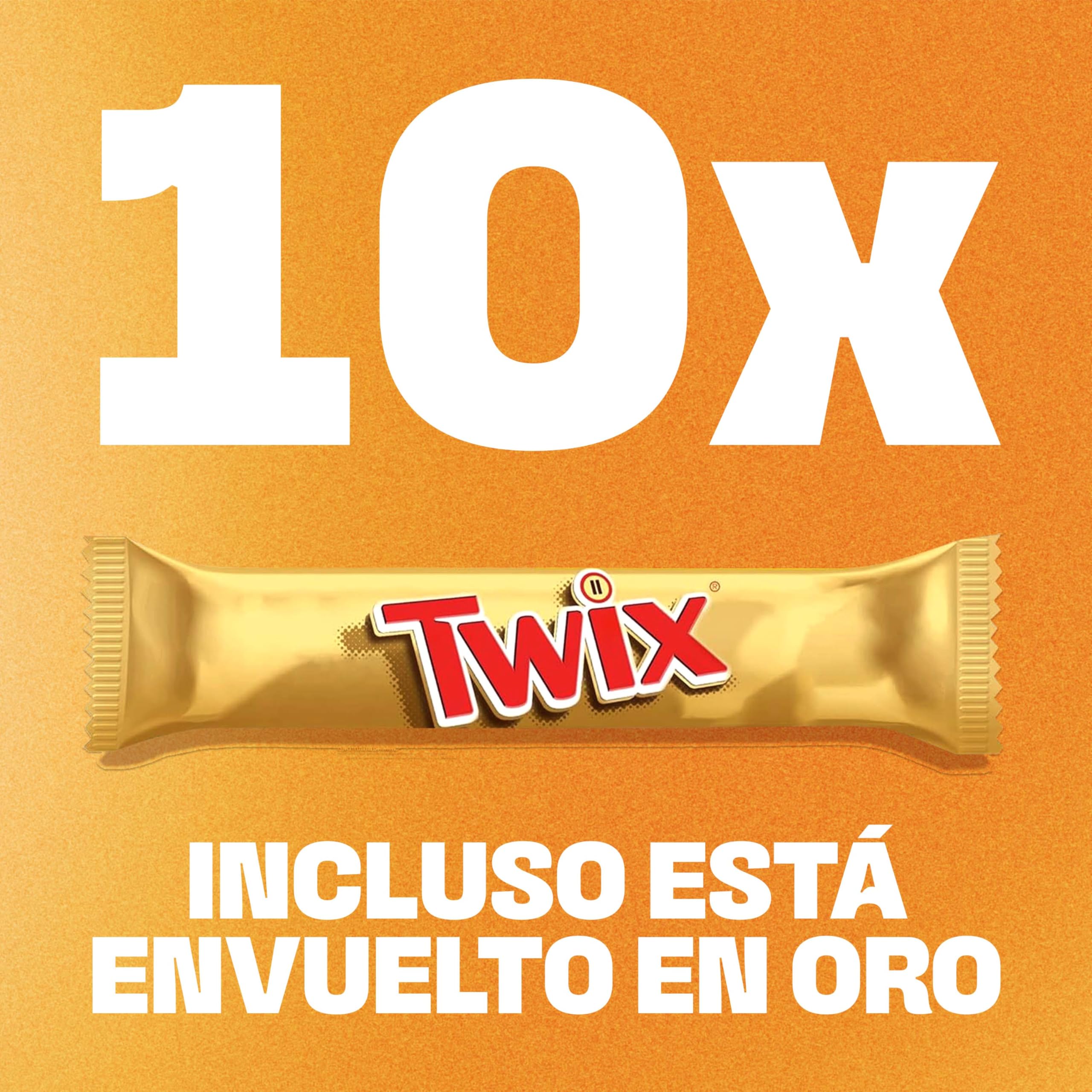 Twix Minis, Barritas de Chocolate con Leche, Galleta y Caramelo, Ideal como Caja Regalo o Chocolatinas para Regalar en Navidad, 227 g