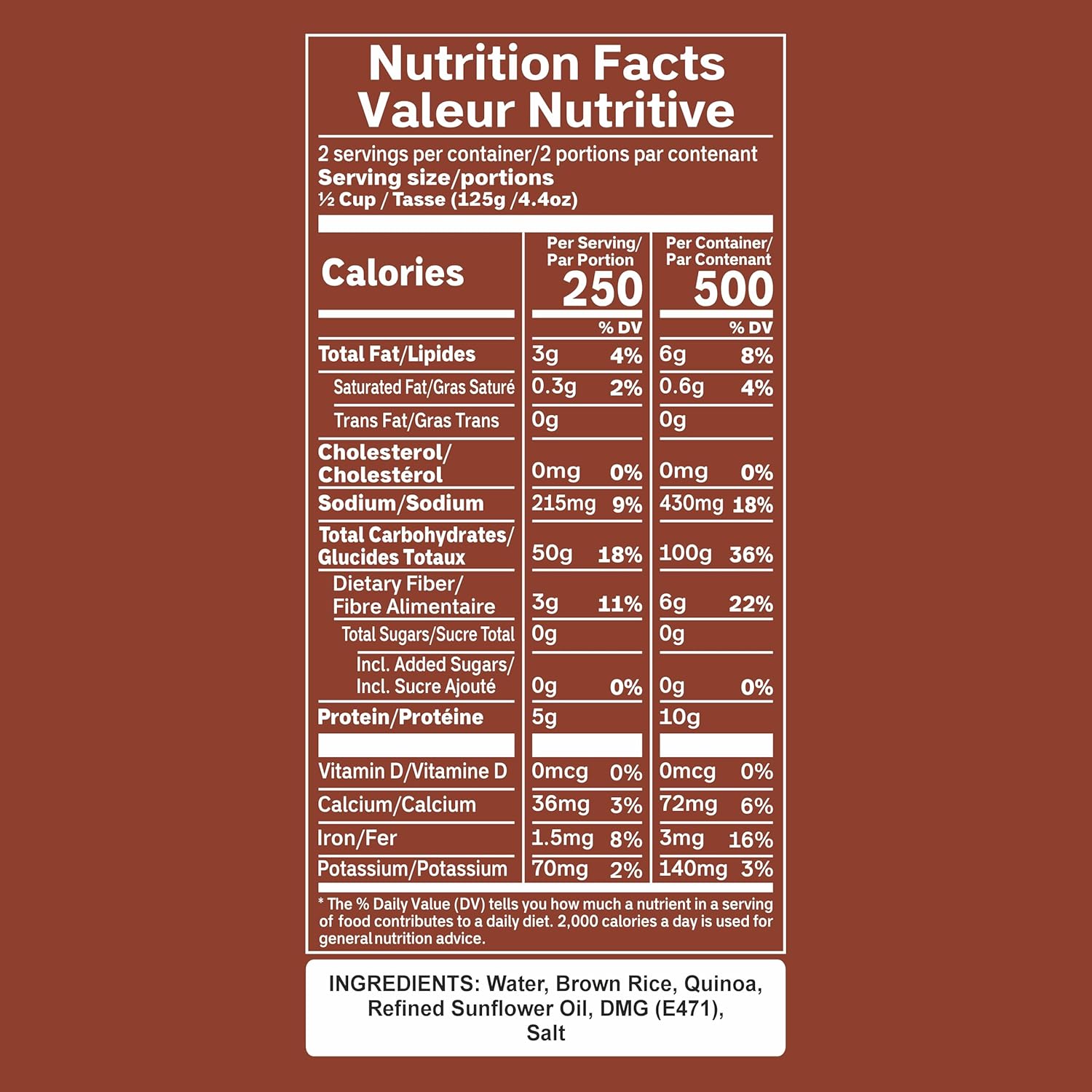 Eat Regal Brown Rice with Quinoa, Nutty & Wholesome, Always Fluffy, No Clump & No Kneading, Ready in 1.5 Minutes, 10g Protein 6g Fiber, Vegan Gluten-Free Non-GMO, 8.8 oz Pack of 6