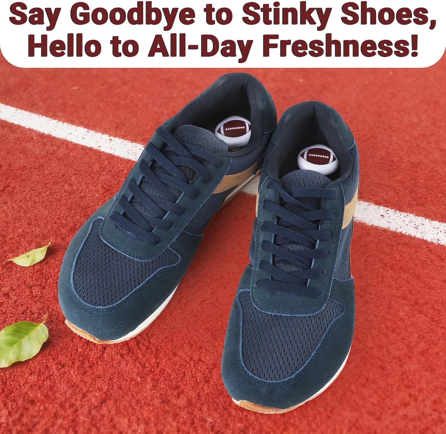  Versatile Deodorizer Balls for Shoes Gym Bags Home Freshener for Closets Lockers Odor Eater Eliminate Unpleasant Scent Cologne Football thumbnail