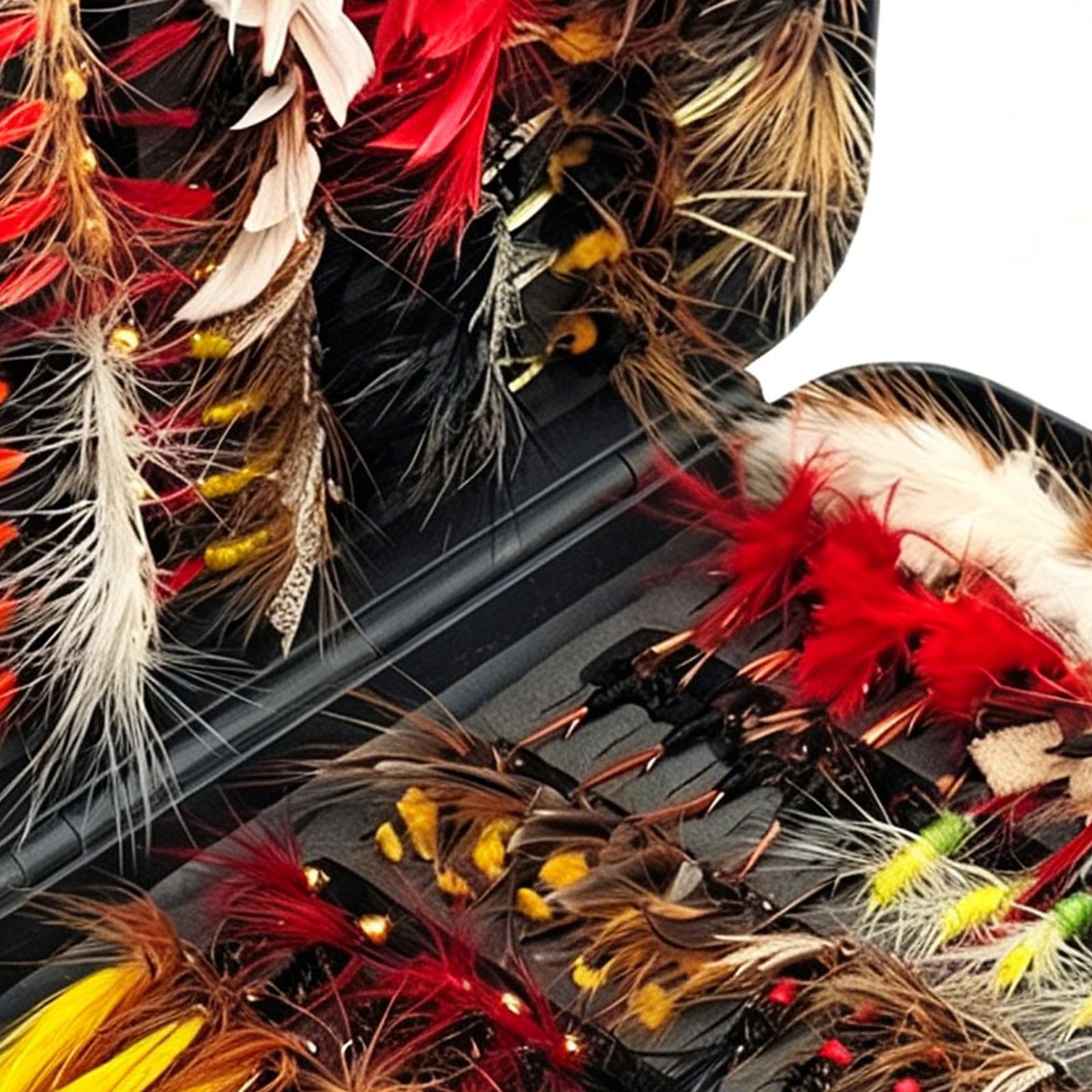Forellenköder 120-teiliges Trocken- und Nassfliegen-Set inklusive | Angelköder Set Für Das Angeln Auf Forellen, Barsch, Sonnenbarsch, Fenchel In Süßwasser, Flüssen, Seen Und Bäche