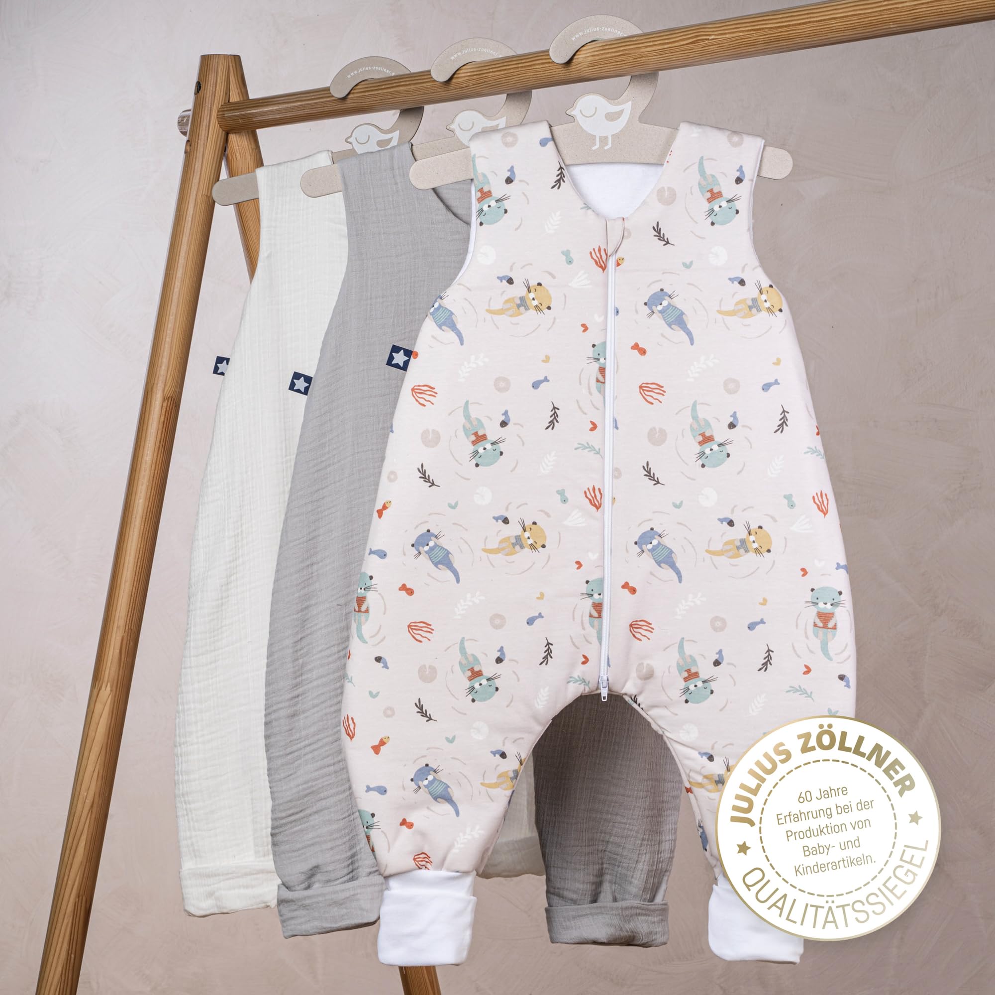 Julius Zöllner Little Otti - Mono de Dormir (algodón, 48-60 Meses, Talla 104)