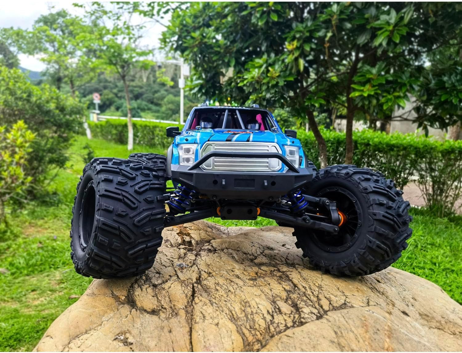 TOUCAN RC HOBBY 1/7 80KM/H Racing 4X4 Remote Control Monster Truck MX-07 Brushless 160A ESC 4292 Motor 35KG Servo Metal Gears