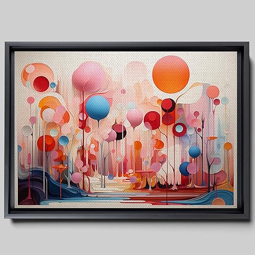 Negro y Multicolor, Impresión de Pintura en Colores Vibrantes, Arte Mural Abstracto Moderno, Decor Canvas, Home Decor