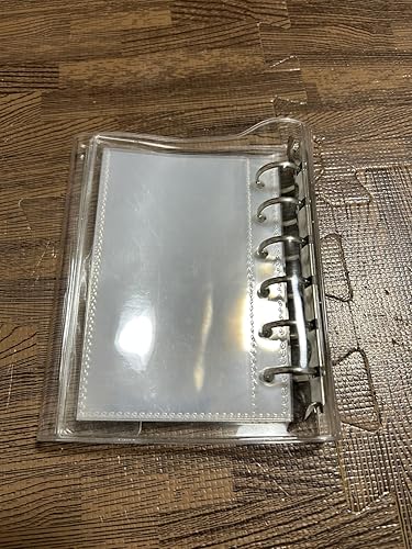 Amazon | シール帳 A7 透明 6穴 ボンボンドロップ対応 ぷっくり立体