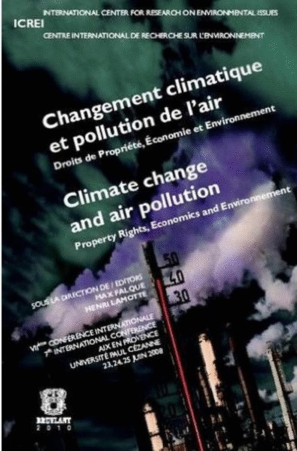 Changement climatique et pollution de l'air / Climate change and air