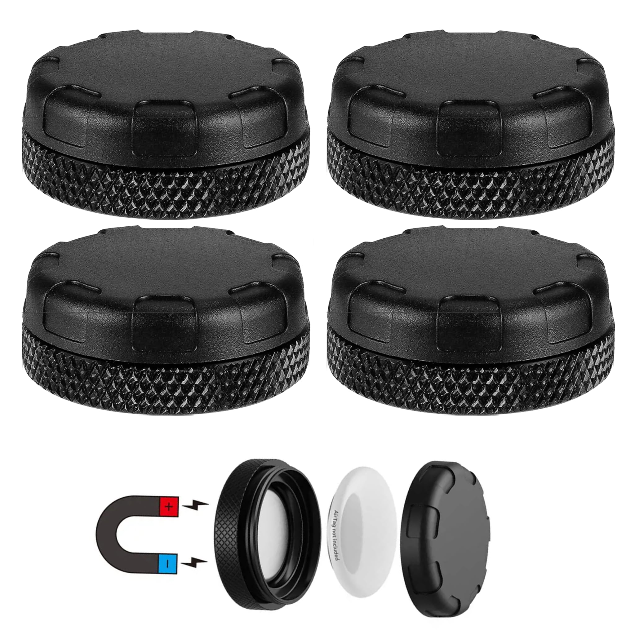 Soporte magnético para AirTag para evitar robos con funda impermeable 6