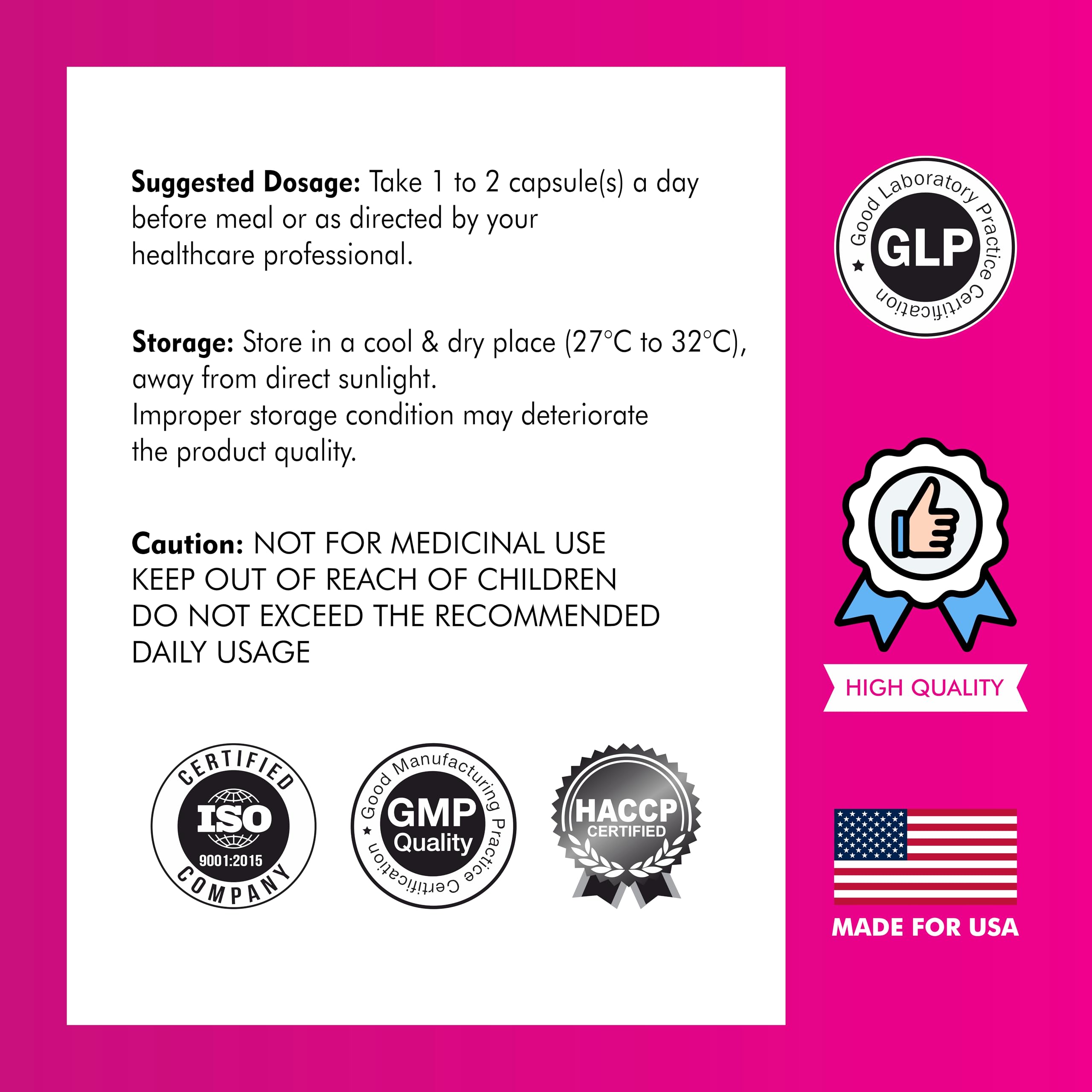 lactoferrin with Probiotics 100 Billion For Men & Women - Stimulates the immune system, Regulates iron metabolism, Digestion, Immunity Support, Weight Management- 60 Veg Capsules — Amazon image 4