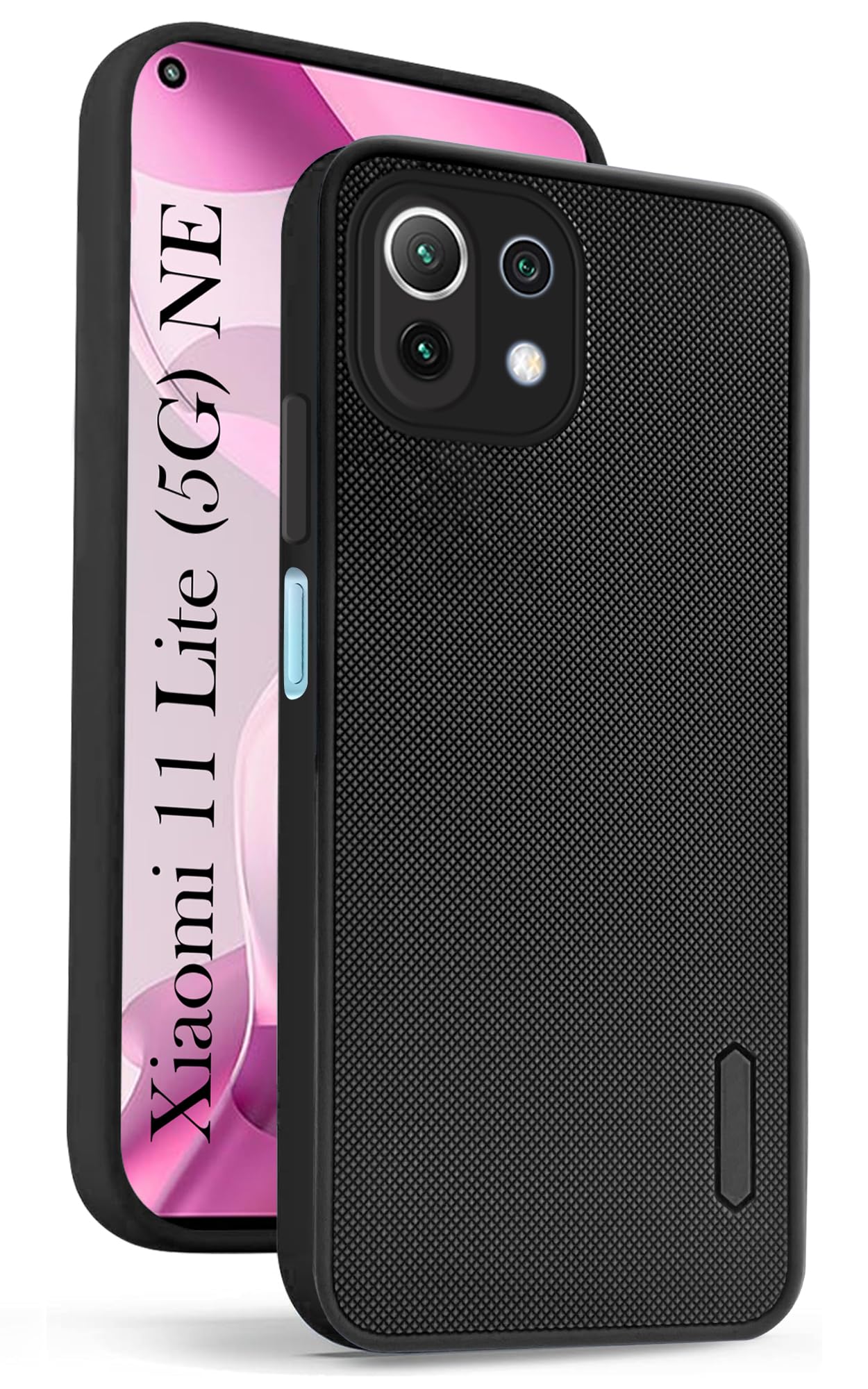 Jkobi Back Cover Case for Xiaomi 11 Lite 5G NE (Textured Grip Design | Camera Protection | Slim and Light Weight | Soft Touch and Feel | Black) (B0D17S7HJ9) Amazon Price History, Amazon Price Tracker