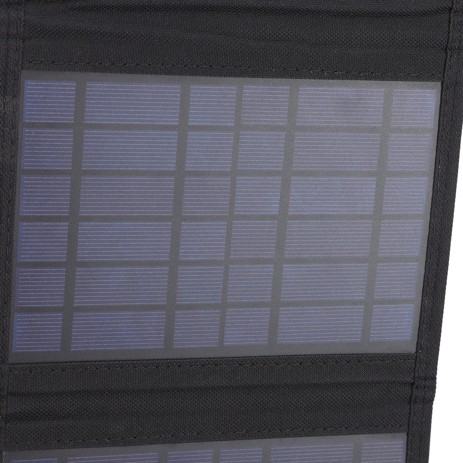 YWBL-WH Panel Solar Portátil 14W 5V Cargador Solar Plegable con Superficie de PET y Doble USB, para Camping Viaje y Emergencia Exterior