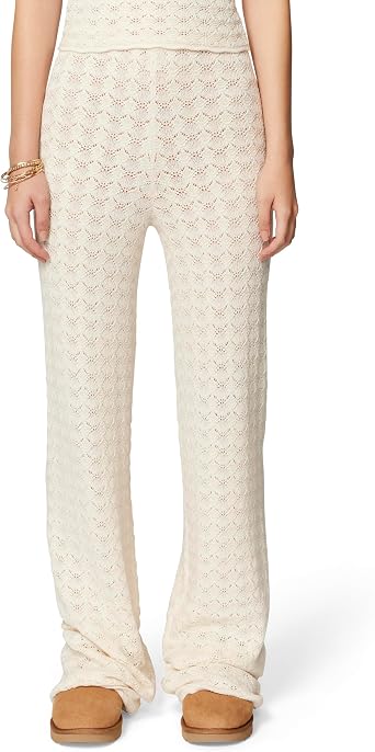 Florence by Mills Womens Le Pointelle Wide Leg Pant