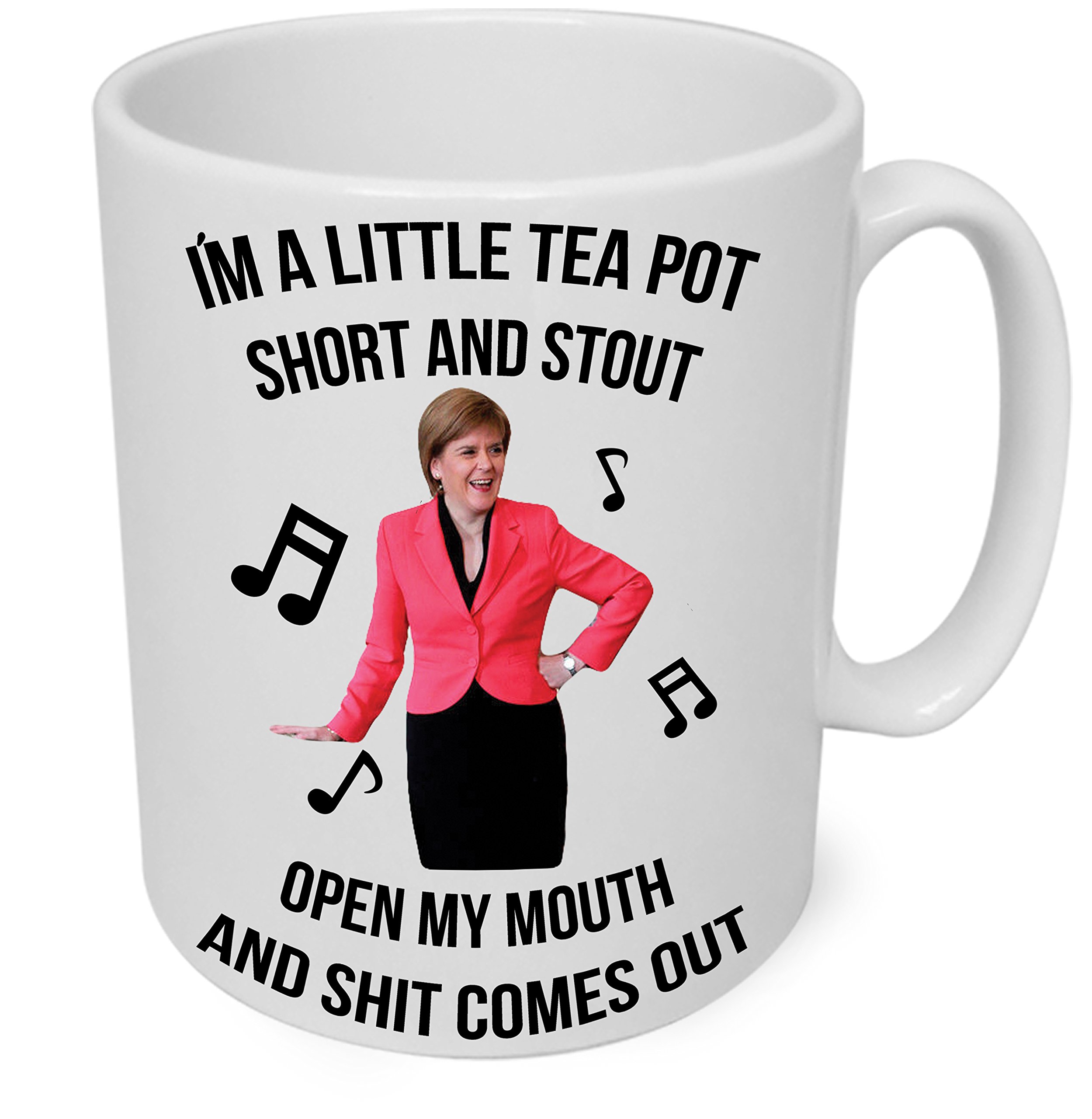Super Lemon Nicola Sturgeon Ceramic 11oz Mug Funny Humour SNP Scotland Scottish