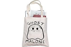 BLUPARK Post Malone Chip and Dale Canvas Tote Bag