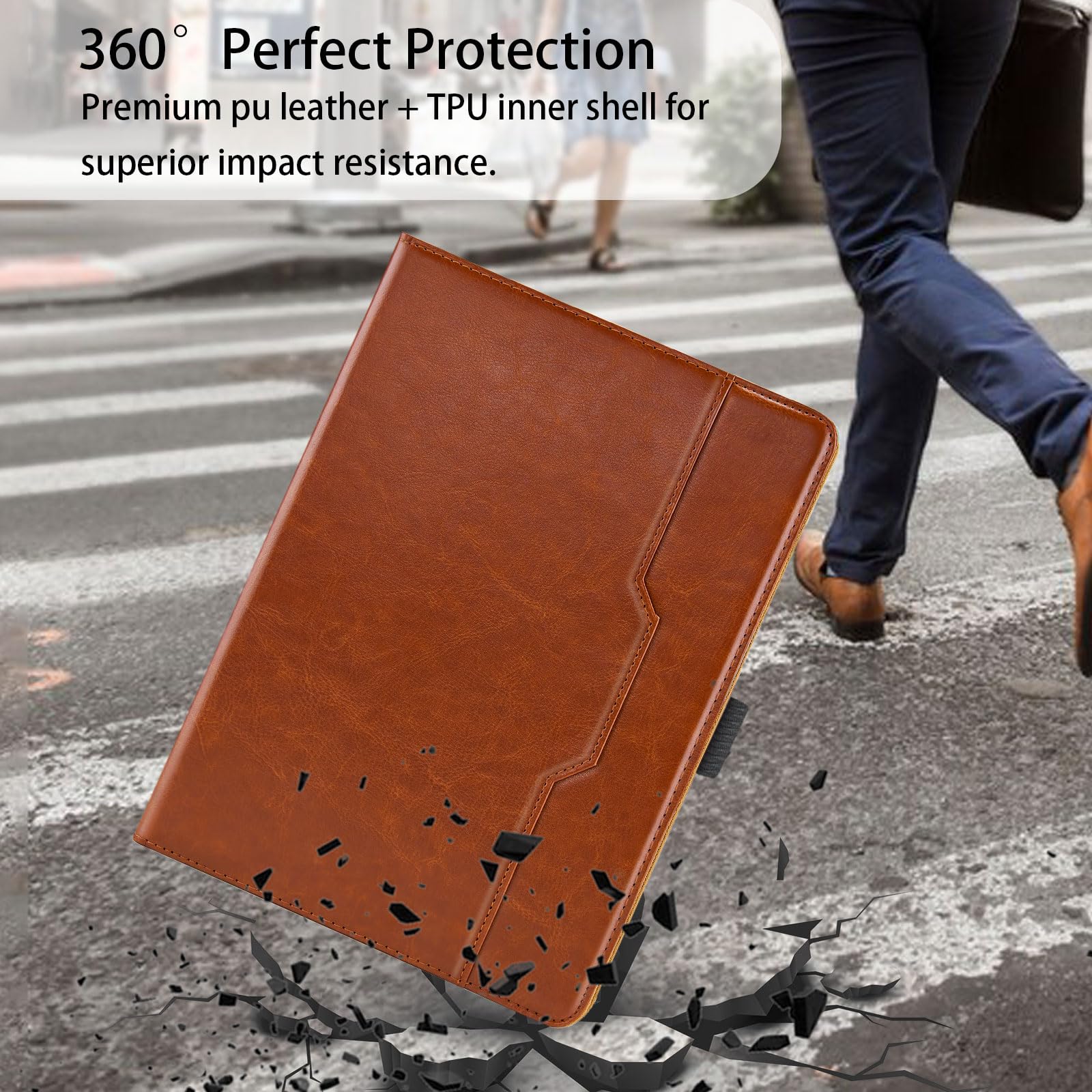 Custodia Con Tastiera Vushola Per IPad Pro 13” M4 (2024) – Supporto Magnetico, Trackpad, Tasti Retroilluminati E Ricarica USB-C, 0,7 Kg - 3