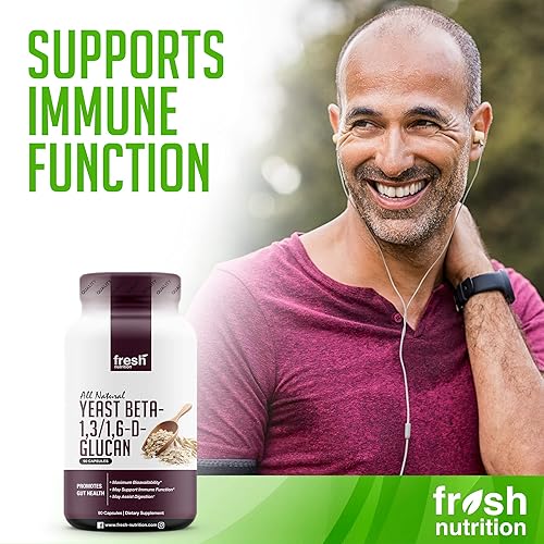 Miniatura 4 de Beta glucano  Beta 1,3, 1,6 D Glucanos  Los beta-glucanos pueden promover la salud intestinal, la función inmunológica y la digestión, sin OMG, sin