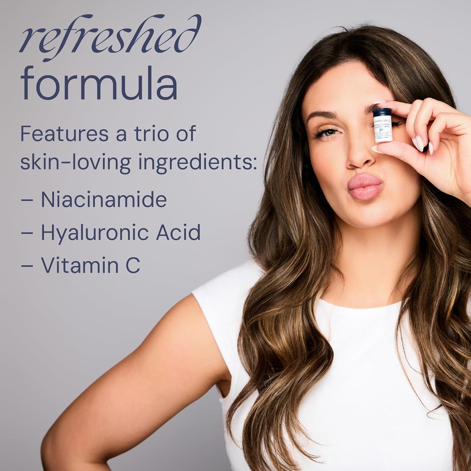 Brush On Block Mineral Sunscreen Powder Refill, Natural Broad-Spectrum SPF 30, Safe for Sensitive Skin, UVA UVB Face Protection, Reef Friendly (Translucent - Refill) - Image 3