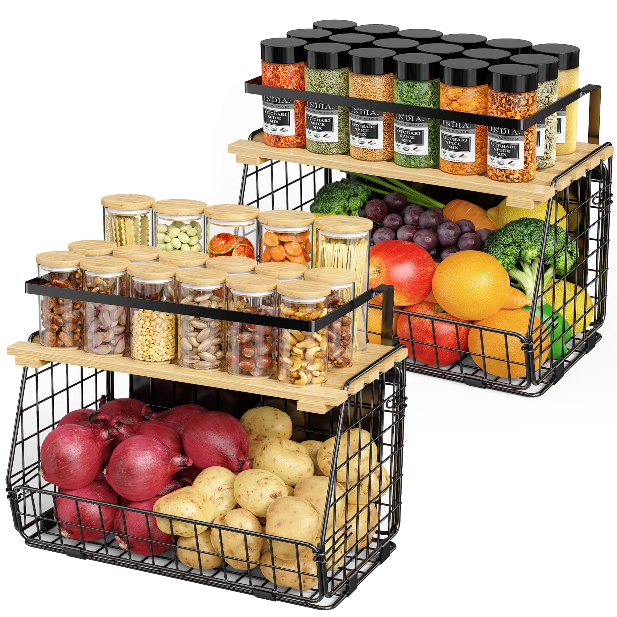 GGIU Magnetic Shelf with Lid 2 Pack