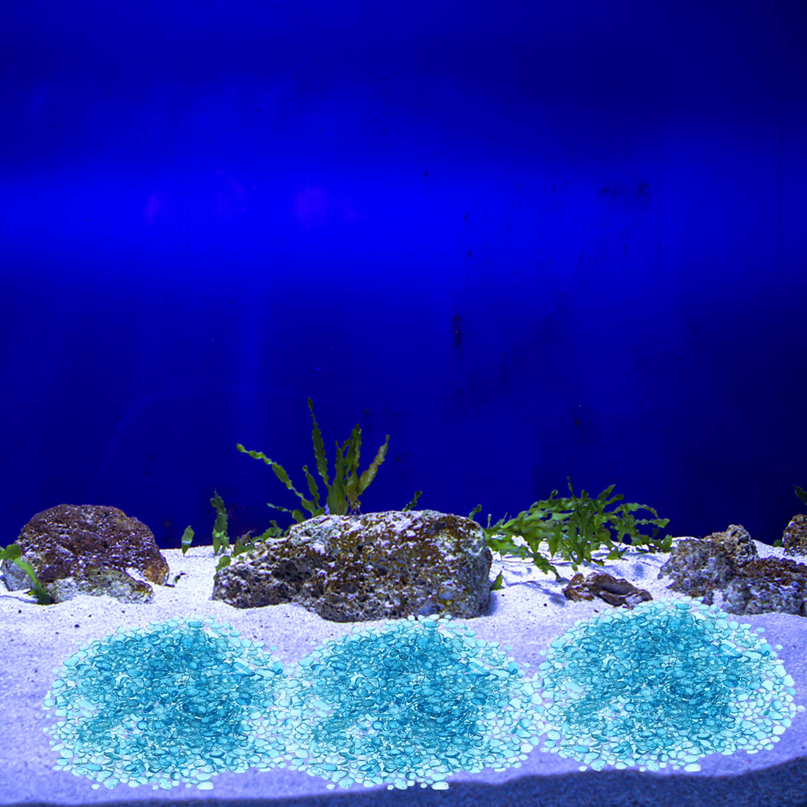 POPETPOP Gravier pour aquarium - Pierre décorative pour aquarium - Pierre de sable décorative