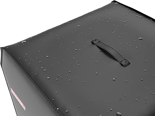 Vista 102 de Cubierta resistente para parrilla de gas impermeable de 52 pulgadas para parrilla de gas Weber Char-Broil Coleman, color beige Beige,Bandera