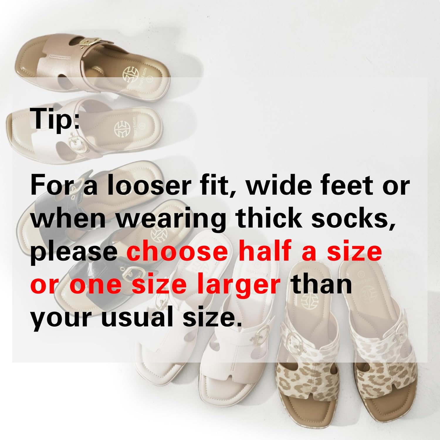 Women's Low Heel Faux Leather Slip-On Sandals with Soft Sponge Cushion Insole & Non-Slip Rubber Sole, Casual Summer Sandals for Daily Wear, Outing, Beach, Office