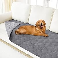 Vista 12 de Smiry Manta impermeable para cama de perro de 30 x 53 pulgadas, suave manta reversible para mascotas, lavable, a prueba de fugas, para sofá