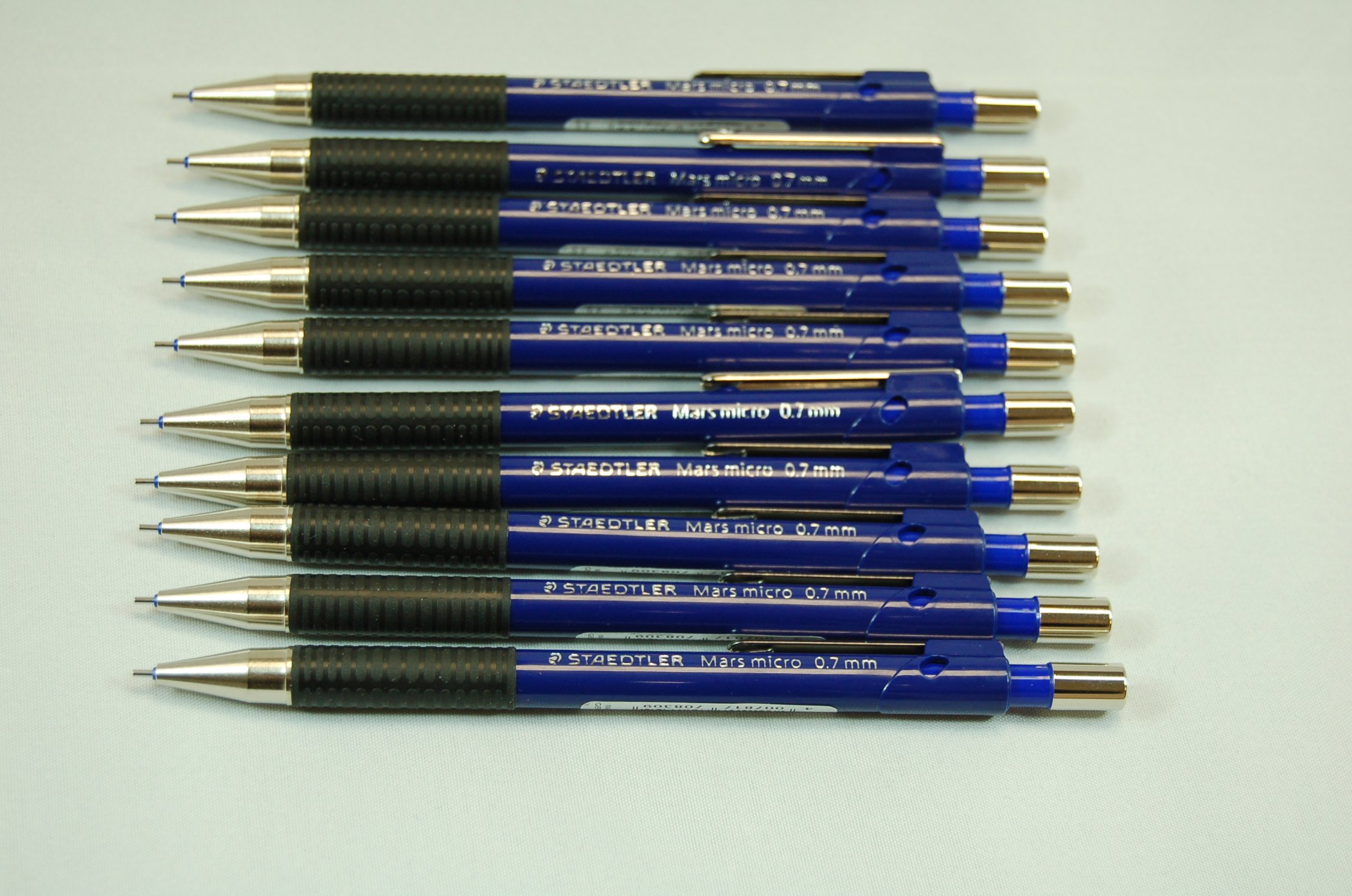 Staedtler Mars® Micro 775 Porte-mine 0,7 mm Corps Bleu (lot de 10)