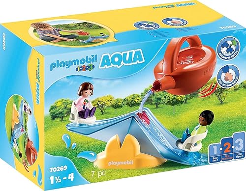 Playmobil 123 Aqua Water Seesaw con regadera
