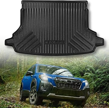 Premium MAXPRO Cargo Mat Compatible with Subaru Forester 2020-2024 | Rear Trunk Liner Custom Fit All Weather Waterproof Heavy Duty | SUV Accessories Automotive Floor Protection Tray Mats car mats