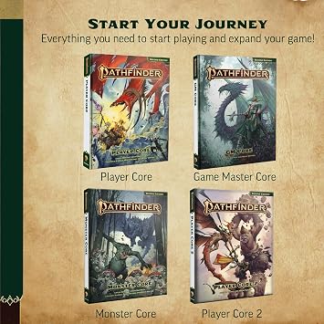 Pathfinder Monster Core 2 Hardcover - 376 Pages | Over 300 Monsters | Second Edition Remaster RPG Rulebook | Official Paizo Gaming Guide