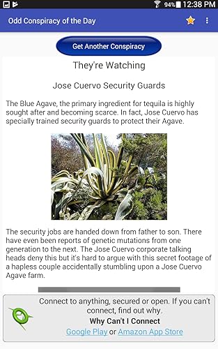 Odd Conspiracy of the Day